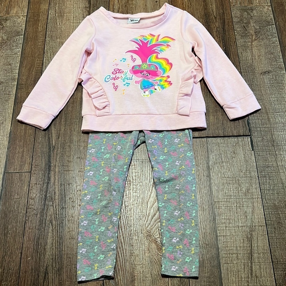 Girls Trolls Matching Set